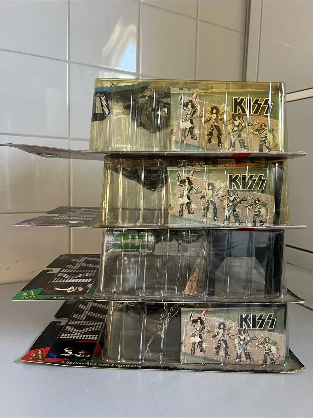 1997 KISS Ultra Action Figures—Sealed Set Of 4